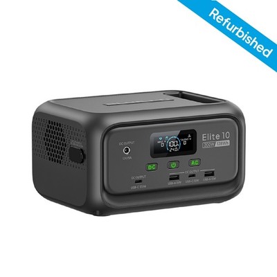 BLUETTI Elite 10 Powerstation 128Wh 200W AC 100W USB-C Tragbar Solargenerator