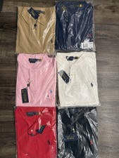 polo Ralph Lauren slim fit polo shirt men assorted colors short sleeve M/L