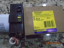 INTERRUPTOR DE FALLA A TIERRA CUADRADO D QO230GFI DOBLE POLO 30AMP NUEVO EN CAJA ¡¡ENVÍO GRATUITO!!!