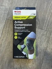 CVS Knee Active Compression Support SM Superior Knee Comfort, Breathable