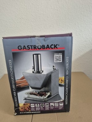 GASTROBACK 41399 Elektrischer Profi Currywurst Schneider