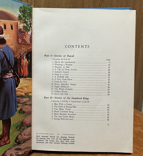The Bible Story Book by Arthur S Maxwell Volume 4 Hardcover Copy 1982 - Foto 8 di 9