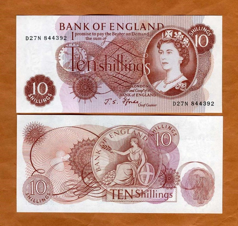 10 Shilling Note In Uk Paper Money for sale | eBay