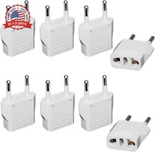 US to Europe Plug Adapter - European Travel Plug Adapter,Type C Wall Plug Power