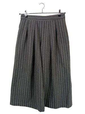 LA CHAPELLE Culottes Damen Hose Gr. DE 40 hellgrau Casual-Look