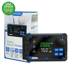 Dual-Channel Signal Generator 1Hz-150Khz PWM DC 5-24V Adjustable Motor
