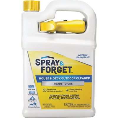 #ad Spray amp; Forget 1 Gal. Ready to Use House amp; Deck Outdoor Cleaner SFDRTUG04 Spray $21.54