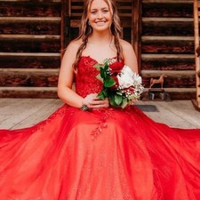 Ellie Wilde Prom Dress Size 4 Worn Only Once Excellent Condition