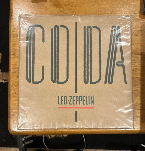 Led Zeppelin Coda Vintage Vinyl LP 1982 Swan Song Record  90051-1
