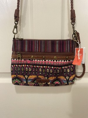 Sakroots Campus Mini Aztec Crossbody Bag NWT