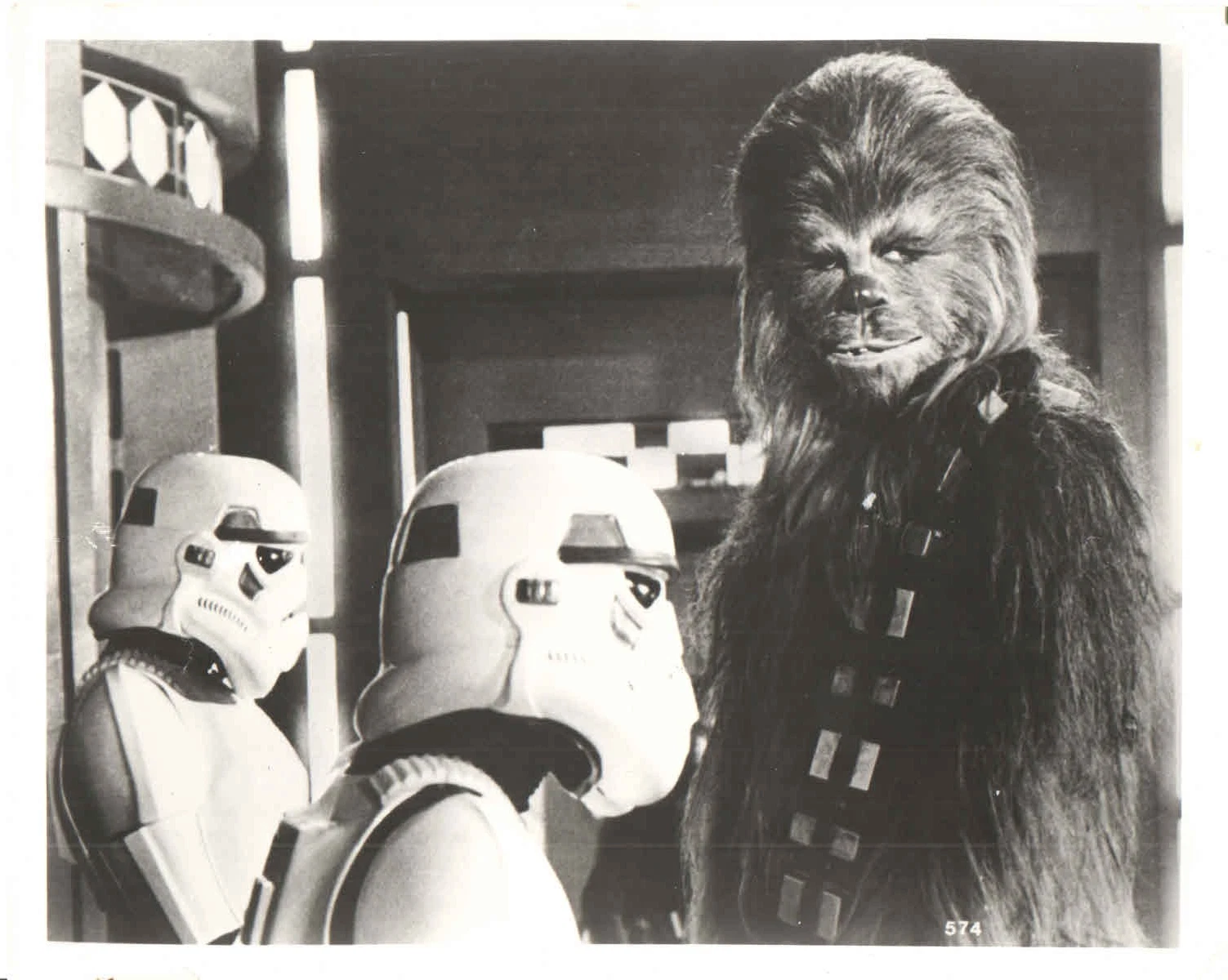 1977年 スターウォーズ 8x10 映画パブリシティスティルズハンソロとチューバッカ 3 個セット - 画像2/4