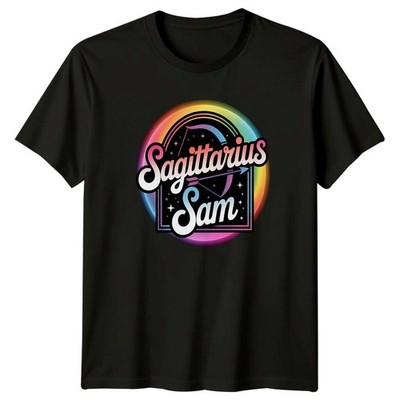 Schütze Sam T-Shirt Schütze Astrologie Geburtstag Geschenk für Sie und Ihn