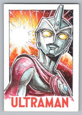 Ultraman Series 4. Artist: Anro Sorilla Ultraman Ace Sketch Card. RRPark Cards