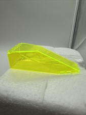 Lego 2507 Trans-Neon Green Windscreen 10 x 4 x 2 1/3 Canopy