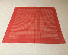 Vintage Women Pink Scarf 27" Square Japan
