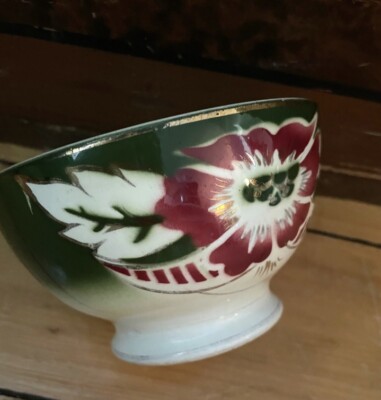 Vintage French Cafe Au Lait Bowl Saint Amand