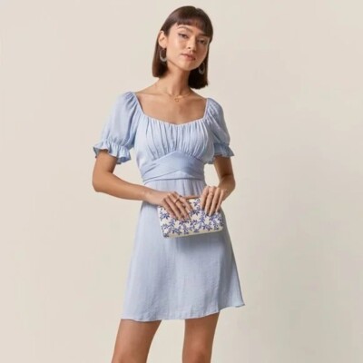 knee length dresses for ladies Tie-Back Lace Mini Dress main image 0