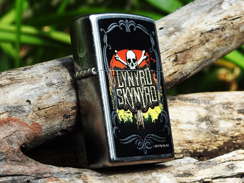 Lynyrd Skynyrd Zippo Lighter - Sweet Home Alabama - Ronnie Van