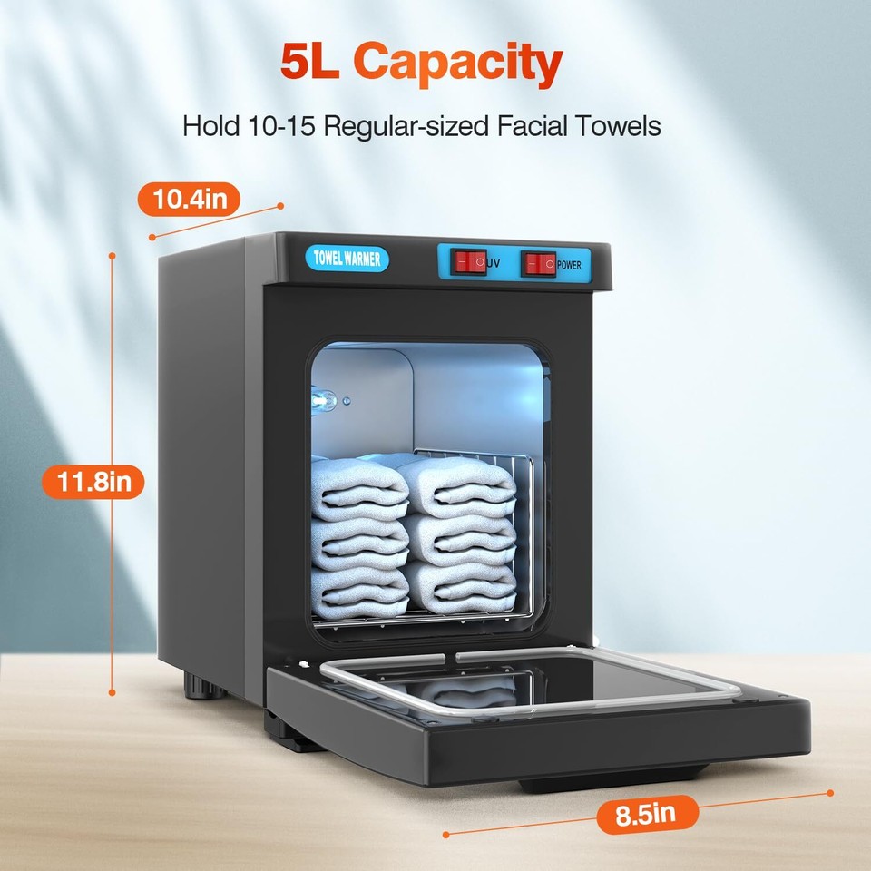 Hot Towel Warmer, Spa Towel 5L Professional Mini Towel Heater