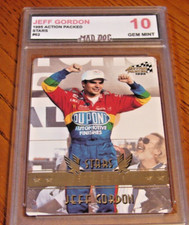 JEFF GORDON****1995 ACTION PACKED--STARS--GEM Mint 10***#62***NASCAR***Mad Dog