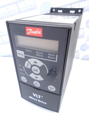 DANFOSS - 132F0002 - VLT Micro Drive 0.37 kW 0.5HP - 1X200-240V 3X0-VIN 0-400Hz