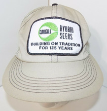 Cargill Hybrid Seeds 125 Years Snapback Trucker Hat K-Products Inc. USA Patch