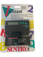 Sentry Infobook Electronic Notebook Directory CA50F - New, Sealed