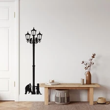 Cats and Birds  Metal Wall Art, Wall Decor, Wall Hangings, Home Decor,