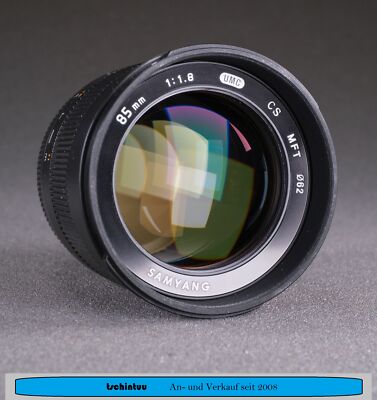 Samyang 85 mm f1,8 UMC CS mft Bajonett Sehr Guter Zustand