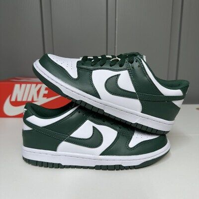 Nike Dunk Low Michigan State Spartan Youth Size 5Y CW1590
