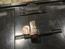 PROTO 5214   USA made  7/16" SOCKET  3/8" drive,   12 POINT    bright chrome 