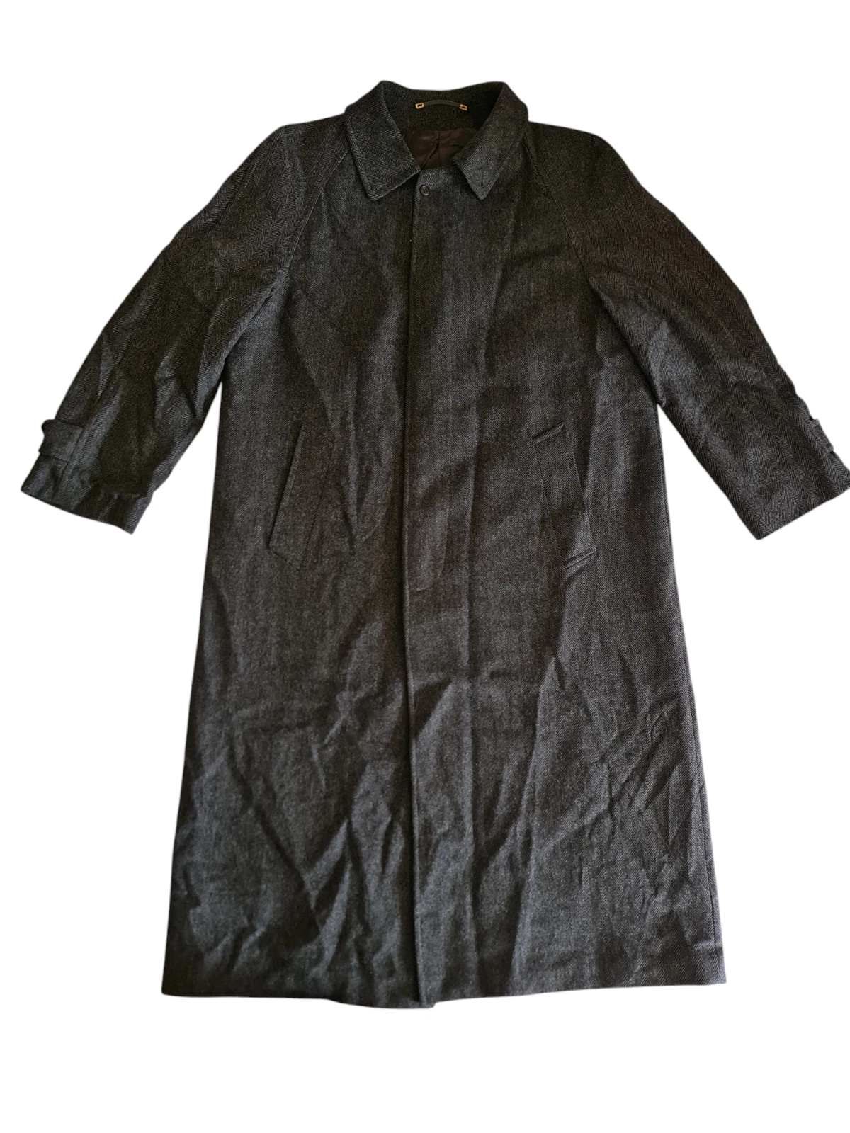Trench coat uomo vintage Burberry tweed taglia 54