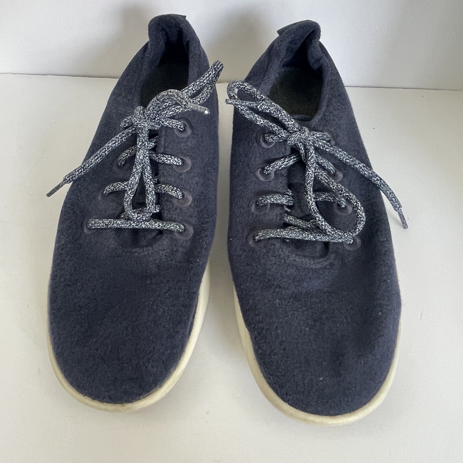 SAOLA Scarpe sneakers Allbirds uomo lana runner mizzles taglia 11 blu