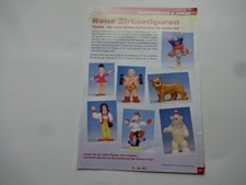 Arkusz reklamowy / Coppenrath & Wiese 1996 / Nowe figurki cyrkowe