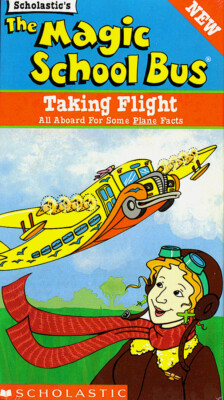 Magic School Bus - Taking Flight - Sealed VHS - All Aboard for