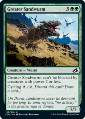 Ikoria - Greater Sandwurm - Foil