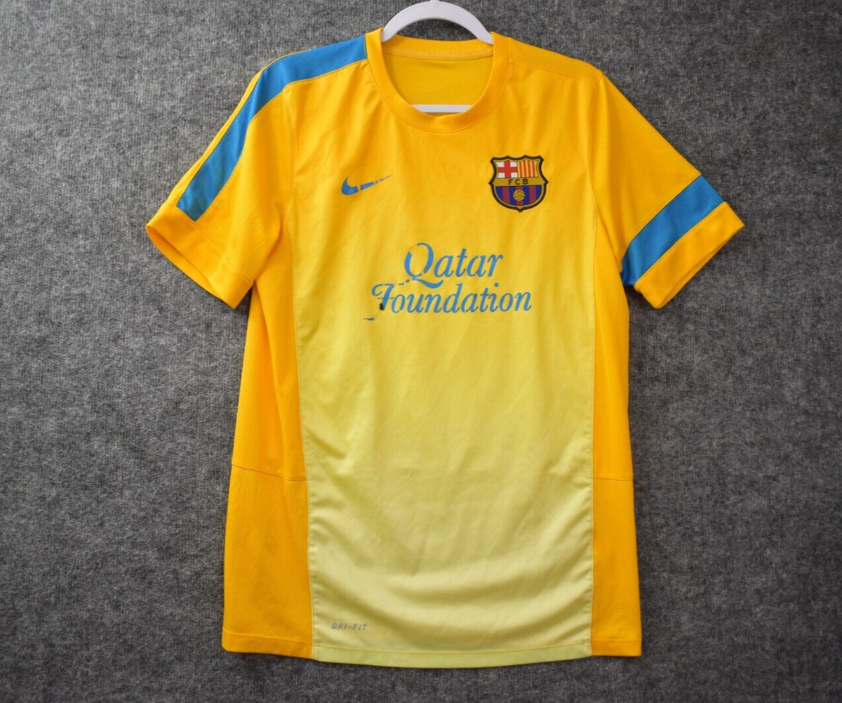 FC Barcelona Nike DRI-FIT Mシャツ　ユニフォーム Nike FC Barcelona 22/23 4th Dri-Fit Stadium Shirt-Amarillo