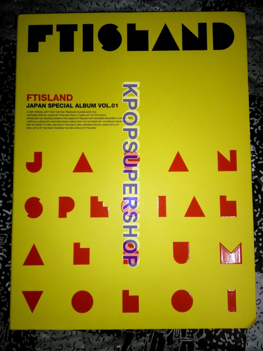 FTIsland Japan Special Album Vol. 01 CD Great Condition No