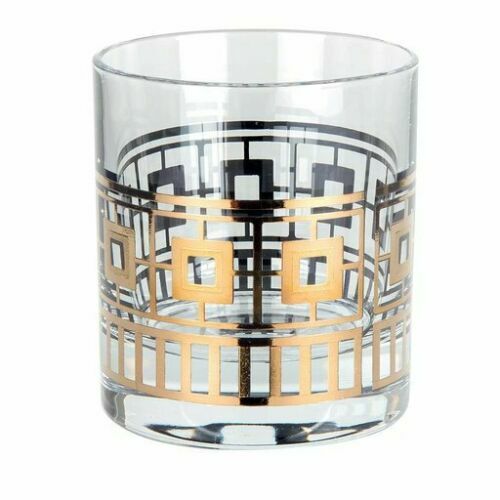 Bicchieri Whisky Cristallo 6 Pezzi 300 Ml | Senza Piombo, Lavastoviglie, Regalo Elegante