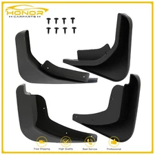 Fits 2011-2019 Ford Fiesta HATCHBACK 4 Pcs Mud Flaps Splash Guards Mudgurads