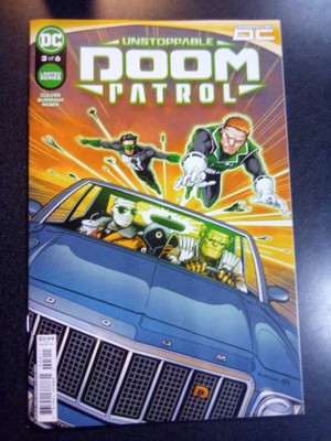 Unstoppable Doom Patrol #3 Cover A Chris Burnham DC Comic Book NM First Print
