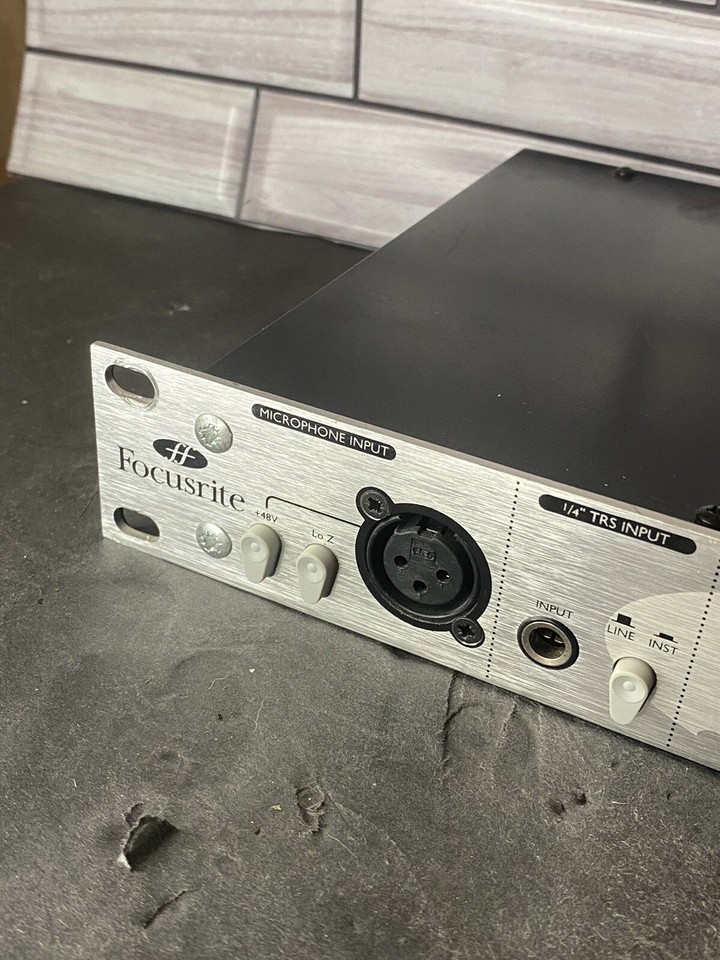 Focusrite Platinum Trakmaster Pro Pre Amplifier Preamp w/ Power Supply