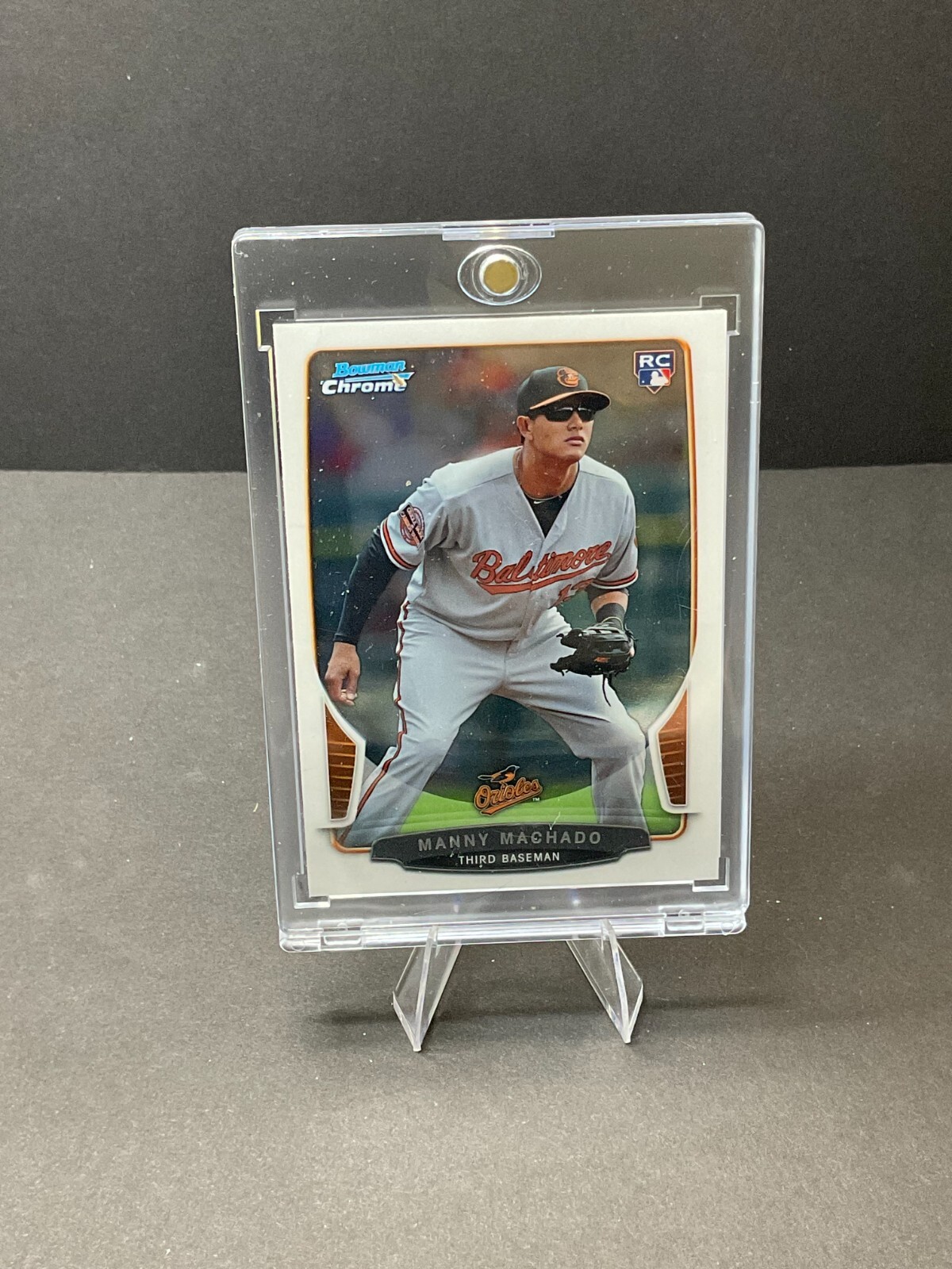 2013 Bowman Manny Machado #205 Chrome Rookie Baltimore Orioles (RC)
