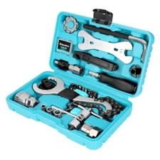 DURATECH 31PCS Bike Tool Kit Bicycle Tool Kit Bike Repair Tool Kit w/Storage Box
