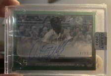 2022 Topps Clearly Authentic Autographs - Green #CAA-OC Oneil Cruz /99 (AU, RC)
