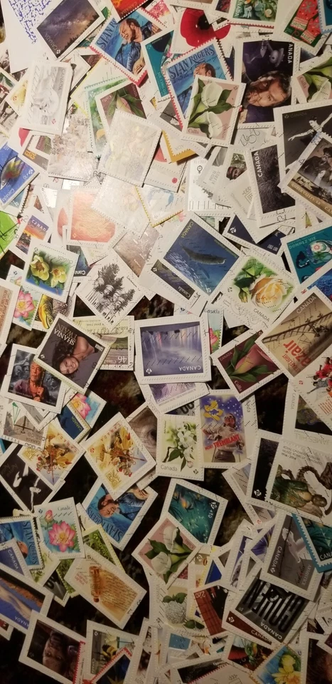100 Different Canada Modern Stamps Colourful  From The Like Shown. - Image 4 of 4