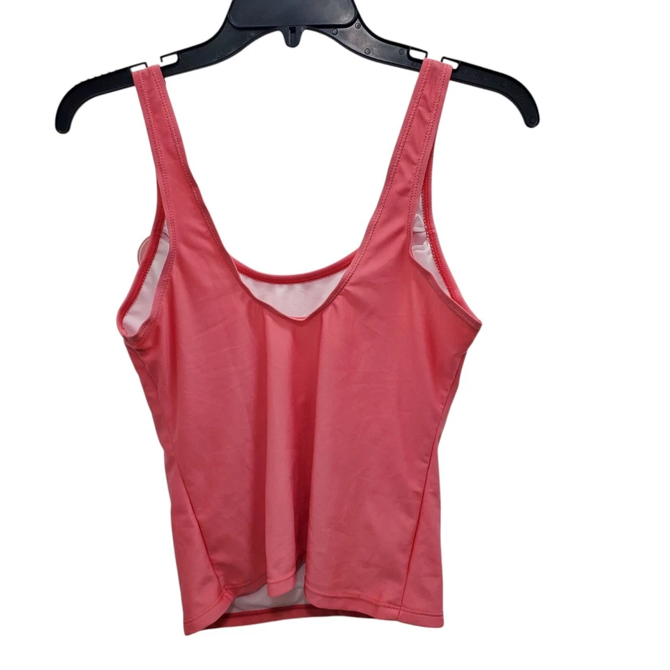 Bobbie Brooks Women's Coral Hello Sunshine Swim Tankini Tank Top NWT Size M - Image 3 of 3