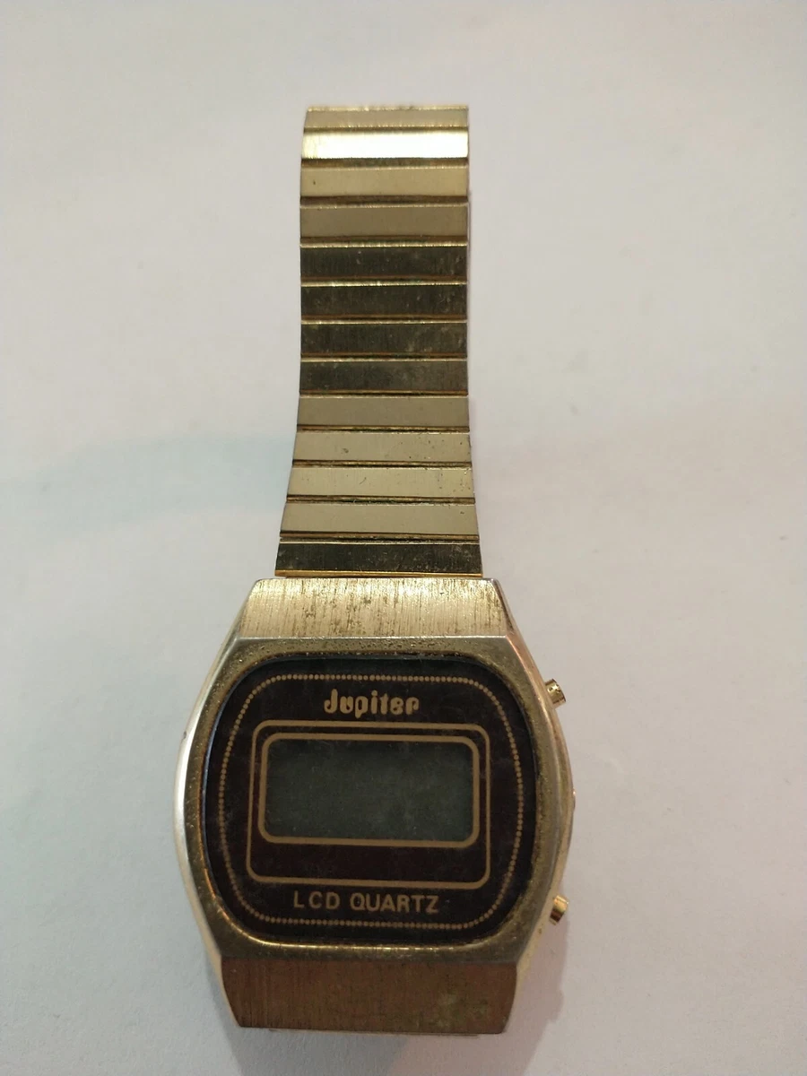 Vintage Jupiter Digital Watch Not Working For Parts Or Repair AS