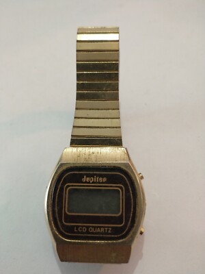 Vintage Jupiter Digital Watch Not Working For Parts Or  display picture 1