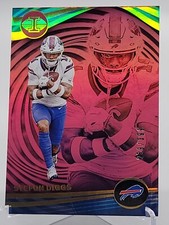 2023 PANINI ILLUSIONS STEFON DIGGS PINK TROPHY HOBBY BOX CARD 259/399 BILLS NFL